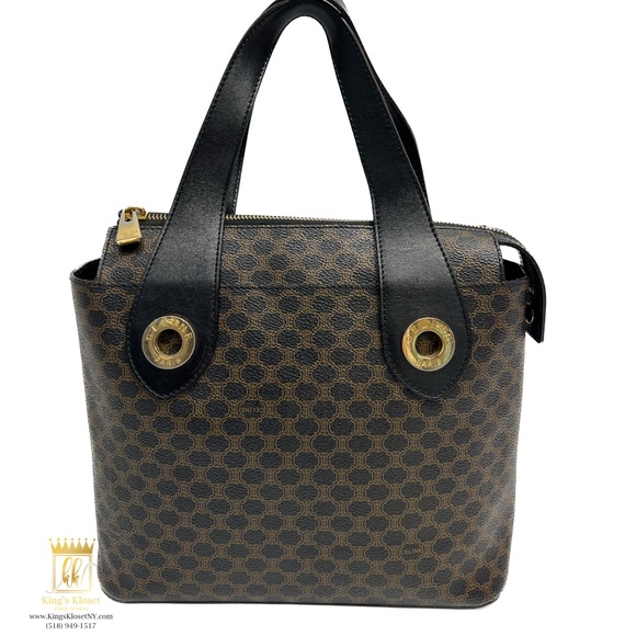 Céline Macadam pvc leather bag - Picture 1 of 14